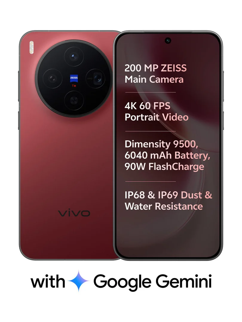 vivo X300 (Summit Red, 256 GB) 12 GB RAM